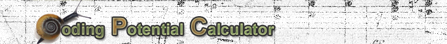 Coding Potential Calculator